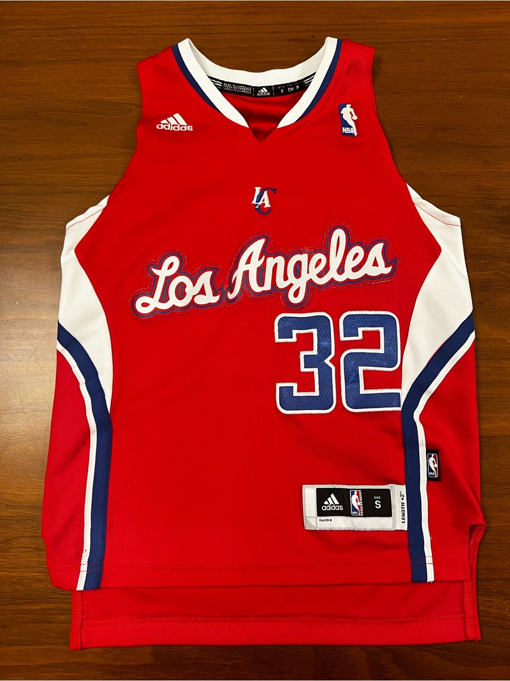 Adidas NBA Los Angeles Clippers Blake Griffin #32 Youth Jersey - Size S (8) EUC
